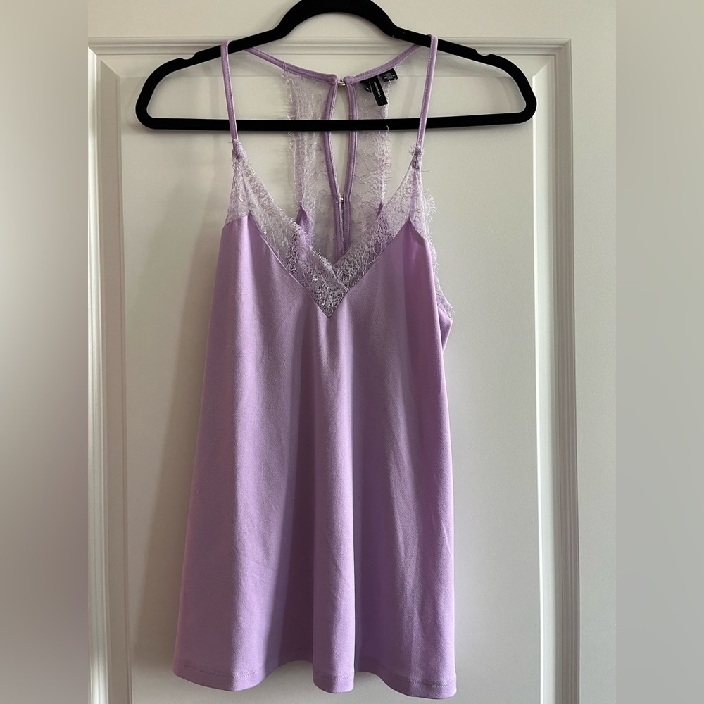 Vero Moda Lilac lace tank top. No reasonable offers refused 🙂